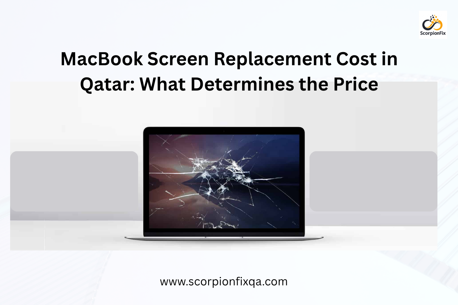MacBook Screen Replacement Cost in Qatar: What Determines the Price
